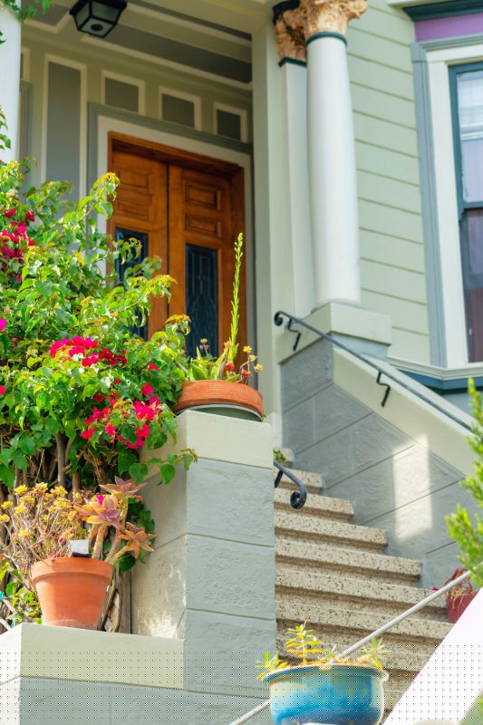 Entryway Stairs Installation