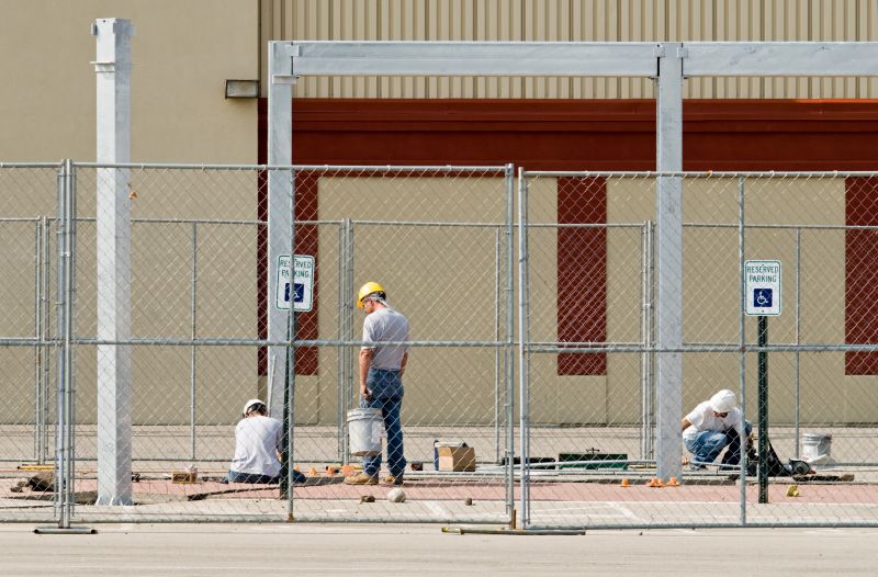 Concrete Fence Construction detail